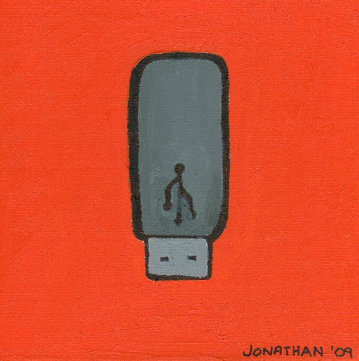 memory stick painting